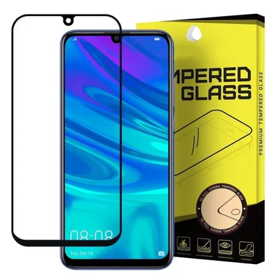 Produktbild von Wozinsky superharter Vollkleber gehrtetes Glas Vollbild mit Rahmenhlle freundlich huawei p smart 2020 / huawei p smart plus 2019 / p smart 2019 schwarz