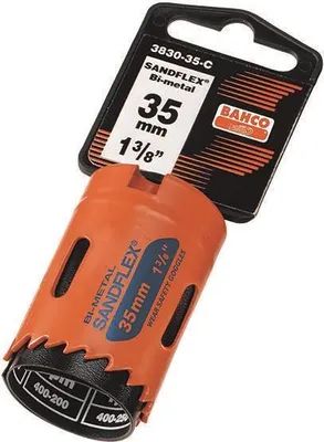 Produktbild von Bahco 3830-73-VIP, Einzelbild, Bohrer, Metall, Kunststoff, Edelstahl, Stahl, Holz, Orange, Kobalt-Stahl, Bimetallisch