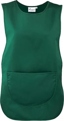 Obrázok produktu pre Premier Workwear PR171 | Dámsky vreckový plášť - možno prať do 60 °C - Farba: Bottle (približne Pantone 560) - Veľkosť: M