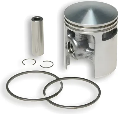 Obrázek produktu pro Píst Malossi, průměr 43 mm, typ A, čep průměr 10 mm, 2 pístní kroužky, pro Piaggio Ciao PX