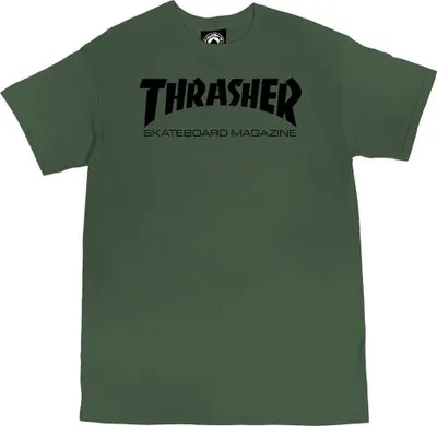 Produktbild von T-Shirt Thrasher Skate Mag - Größe: S - Farbe: olive