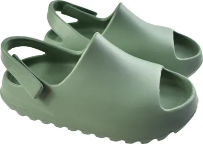 Produktbild von NUVOLA. Badesandalen Kinder Damen rutschfester Sohle bequem schuhe strand/schwimmbad/stadt grün 26/27 EU - UNNGA