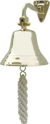 Produktbild von Schiffsglocke Messing leicht 10 cm