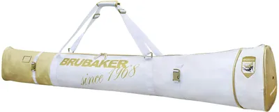Productafbeelding van Ski Tas Carver Pro St. Moritz - Voor 1 Paar Skis en Stokken - Wit Goud - 170 cm