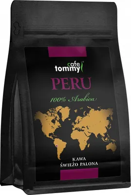 Immagine prodotto di Chicchi di caffè peruviano 250 g, 100% Arabica, appena tostati, per macchine da caffè espresso