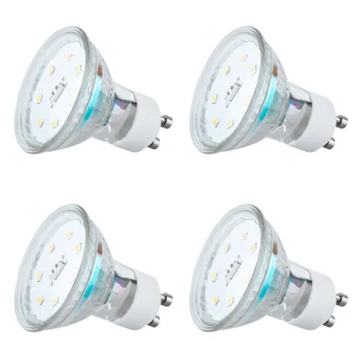 Produktbild von 4x LED Lampe GU10 warmweiss 4W / 30W Leuchtmittel Strahler Spot 230V SEBSON