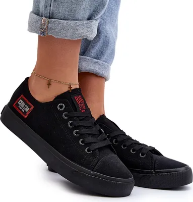 Zdjęcie produktu dla Damskie Trampki BIG STAR HH274133 Czarne 37