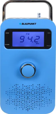 Produktbild von Blaupunkt PP10, MP3 Spieler, LCD, USB 2.0, FM-Radio, 640 g, Blau