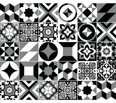Immagine prodotto di Adesivi decorativi per mobili – 30 adesivi per mobili effetto piastrelle in cemento Nuera – 30 adesivi da 15 x 15 cm