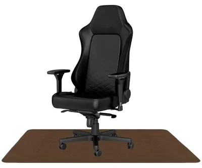 Image de Tapis de protection pour sols durs, antidérapant, pour chaises de bureau