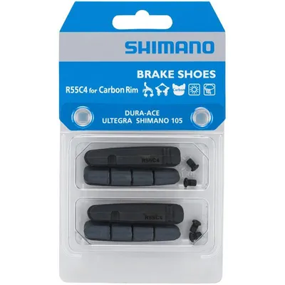 Produktbild von Bremsgummi Shimano R55C4 105/Dura Ace / Ultegra BR-9000/7900 2 Sätze