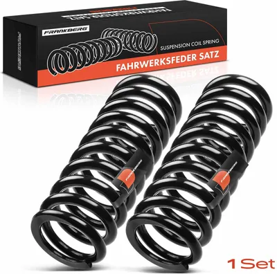 Produktbild von Frankberg 2x Fahrwerksfeder Hinterachse für Mercedes-Benz SL R129 2.8L 3.0L 3.2L 1989-2001
