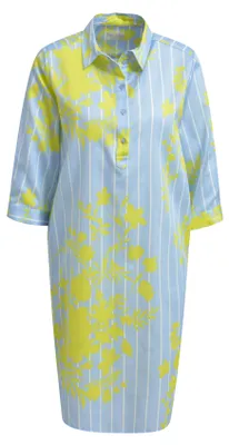 Produktbild von Milano Italy SHIRT DRESS WITH3/4 LIGHT BLUE PRINT 38