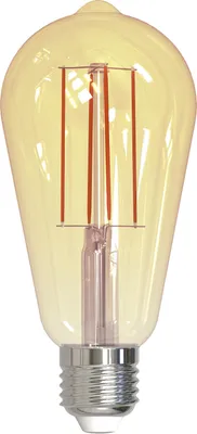 A close-up studio shot of a single LED light bulb.