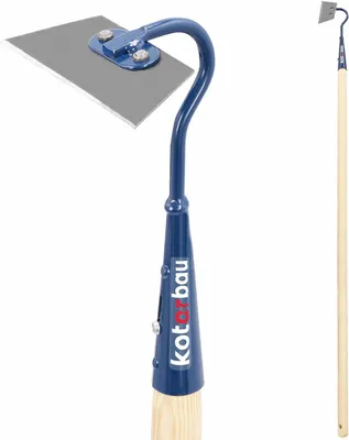 Zdjęcie produktu dla KOTARBAU® Motyka Ogrodowa Kopaczka Do Chwastów Stalowa Haczka Jednopałąkowa 14 CM