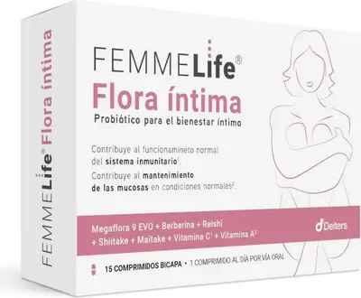 Produktbild von Femmelife Intimate Flora 15 Tablets