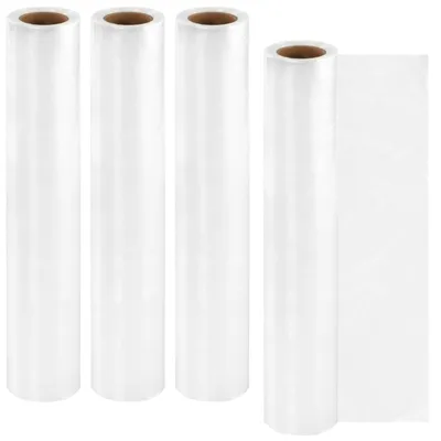 Frischhaltefolie 4er-Pack, 30 cm x 100 m, transparent, für Küche & Kühlschrank