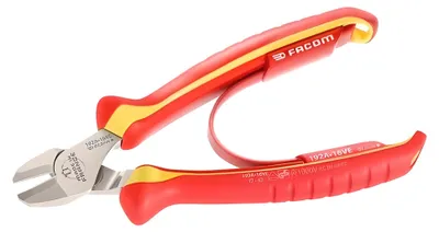 Image de Pince coupante diagonale isolée 1000V 160mm - FACOM - 192A.16VE