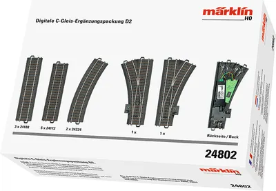 Image de Märklin 24802 Pièces détachées et accessoires pour modèles réduits de chemin de fer Track (24802)