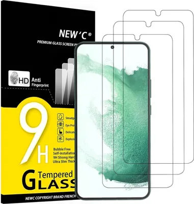 Produktbild von NEW'C Panzer Schutz Glas Samsung Galaxy S22+ Displayschutzfolie 9H 6,6 Zoll