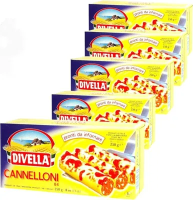 Produktbild von 12 x Pasta Divella 250 g Cannelloni