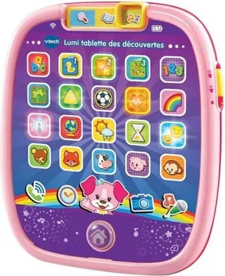 Produktbild von Interaktives Lernspielzeug Tablet , VTech Baby Lumi, Rosa, 25 Touch-Tasten, 9-36 Monate