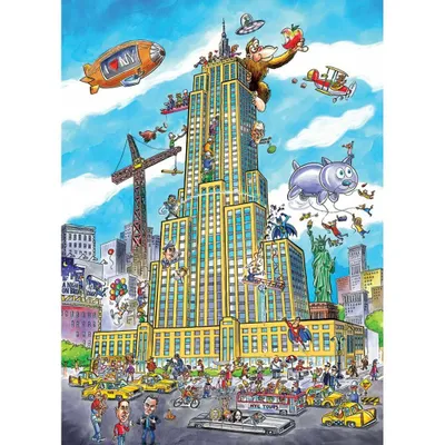 Obrázok produktu pre Cobble Hill DoodleTown: Empire State, 1000 kusov
