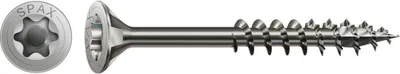Produktbild von Edelstahlschraube, 4 x 50 mm, 180 Stück, Teilgewinde, Senkkopf, T-STAR plus T20, 4CUT, Edelstahl rostfrei A2 - 8000000276514