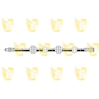 Produktbild von UNIGOM 377599 Bremsschlauch für ALFA ROMEO 166 (936)