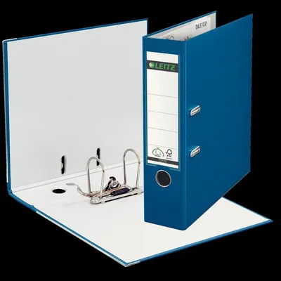 Produktbild von Leitz 180° Lever Arch File Plastic, Blau, 318 mm, 81 mm, 285 mm
