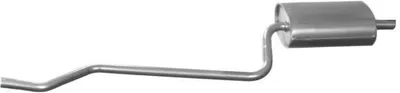 Produktbild von VEGAZ TS-280 Endschalldämpfer für TOYOTA COROLLA Liftback (E11) Auspuff