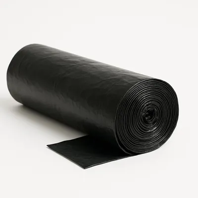 Produktbild von 100 Rollen, Müllsäcke, 120 Liter, 17 µm, schwarz, Hansepack24