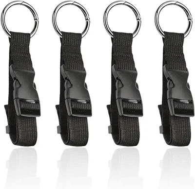 Imagen del producto de Correas ajustables para maletas, juego de 4 unidades, multifuncionales, para viajes