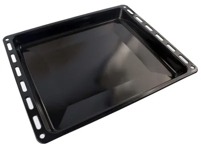 Backblech 465x375x30 mm schwarz emaille kompatibel Siemens Bosch Neff