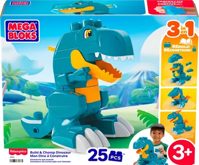 Obrázok produktu pre MEGA BLOKS JMK85, Stavebnica, 3 rok / roky, Plast, 25 kusov, 1,35 kg