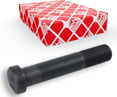 Produktbild von FEBI BILSTEIN Radbolzen 03960 passend für MERCEDES-BENZ NG 110mm Stahl 0,337kg