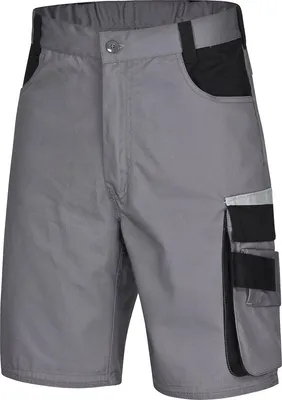 Produktbild von safety & more Arbeitsshorts EXTREME, grau/schwarz