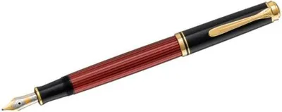 Produktbild von Pelikan Füllhalter M400 Schwarz-Rot B Geschenkbox