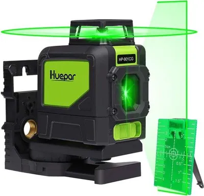 Productafbeelding van Equivera Laserwaterpassen - Kruislijnlaser - laserwaterpas zelfnivellerende - lijnlaser