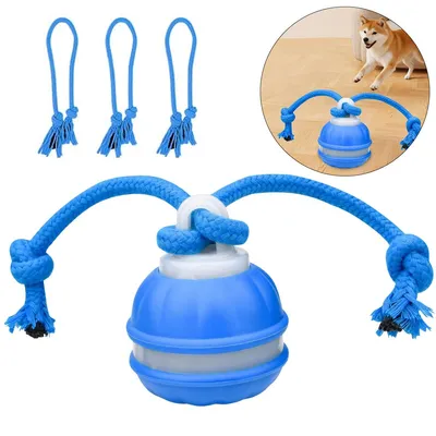 Produktbild von Hundespielzeug, Intelligente Hundespielzeug Ball,USB-C wiederaufladbar, leises Motorgeräusch,für Kleine Hunde Welpen