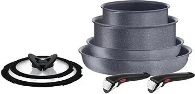 Image de Tefal Set de 8 ustensiles de cuisine Ingenio Natural Force (L3969153)