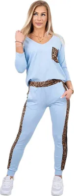 Obrázok produktu pre Modrá súprava s leopardím vzorom