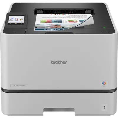 Produktbild von Brother HL-L8430CDW, Laser, Farbe, 2400 x 600 DPI, A4, 31 Seiten pro Minute, Doppelseitiger Druck