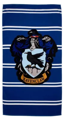 Produktbild von Harry Potter Ravenclaw Strandtuch aus Mikrofaser