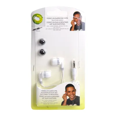Produktbild von GREEN E Stereo IN Earphone EAR-CHANNEL, 1,3 m Kabellänge