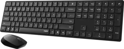 Produktbild von Rapoo 8020M Schwarz kabelloses Multi-Mode-Deskset