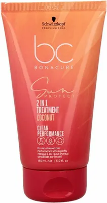 Zdjęcie produktu dla Ochrona przeciwsłoneczna Schwarzkopf Bonacure Coconut 2 w 1 (150ml)