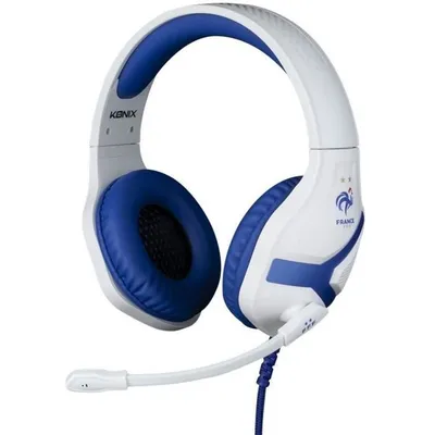 Obrázok produktu pre Konix KX FFF NEMESIS WHITE HEADSET, Kábel, Hranie, 20 - 20000 Hz, Slúchadlá s mikrofónom, Čierna, Modrá, Biela