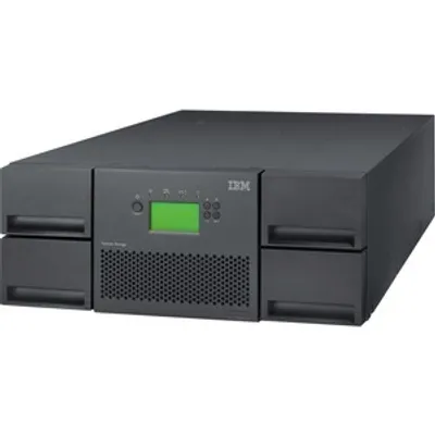 Produktbild von IBM TS3200, Speicherlaufwerk, Bandkartusche, Serial Attached SCSI (SAS), 2.5:1, LTO, Schwarz