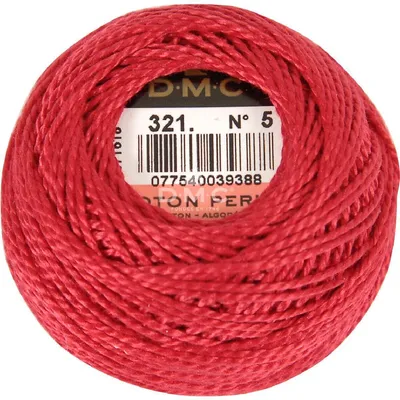 Produktbild von DMC Perlgarn Knäuel Stärke 5, 10 g, 116A/5-321